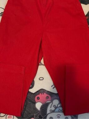 Old Navy Bright Red Women's Cargo Pocket Shorts